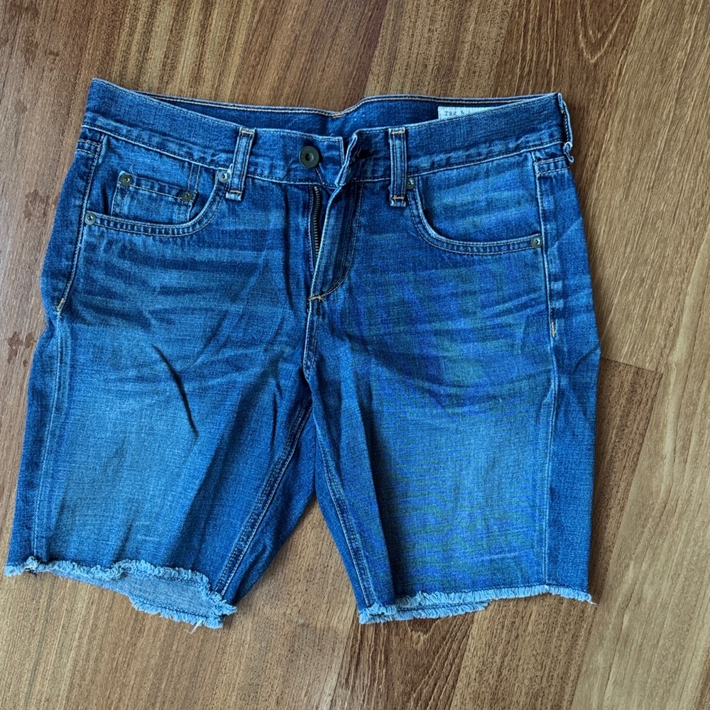 Rag & Bone Classic Blue Jean Shorts